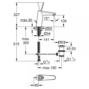 Смеситель EuroDisc Joystick