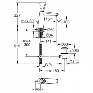 Смеситель EuroDisc Joystick