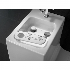 Чаша унитаза W+W 2-in-1