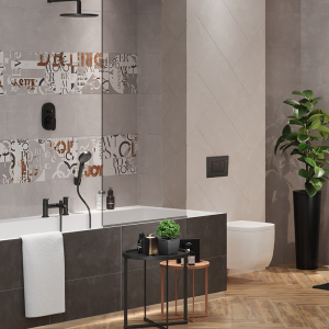 Кахель Chicago Anthracite W M NR Mat