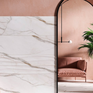 Кахель Cosima White Structure Satin