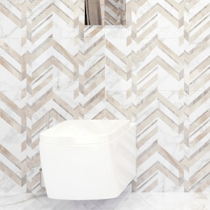 Кахель Marmo Bianco Chevron