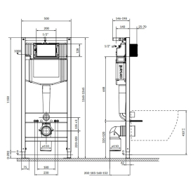 Инсталляционная система System 50 Pneu
