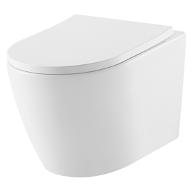 Чаша унітаза WC Concept Storm RimOff з сидінням Slim