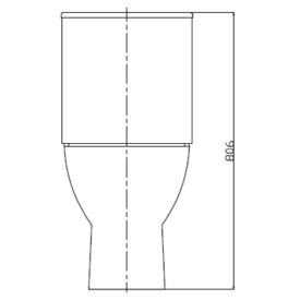 Унитаз Concept Pro Combi Rim Off с сиденьем Slim