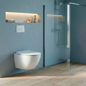 Инсталляция Framecore Direct RKUC3000003 + чаша унитаза WC Concept Oval RimOff с сиденьем Slim RKUM000009