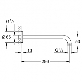 Душова система Grohtherm 1000