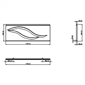 Панель к ванне Vita 170
