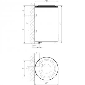 Водонагрівач GBF 120 SM