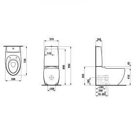 Бачок Alessi з покриттям LCC