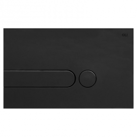 Кнопка Iplate 3/6 soft touch черная