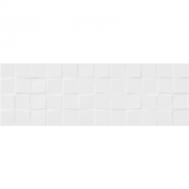 Кахель Simple Art White Glossy Structure Cubes