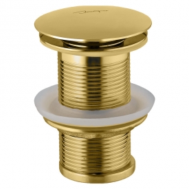 Донний клапан для раковини Click-Clack, золото
