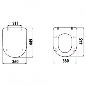 Інсталяція OLI120 Plus 099949 + чаша унітаза Free Rim-Off FE322-34CB00E-0002