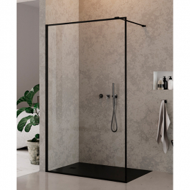 Душевая стенка New Modus Black Walk-In 100