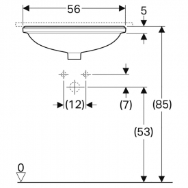 Раковина VariForm 50