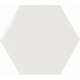 Кафель Scale Hexagon White 21911