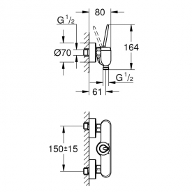 Смеситель Eurodisc Joystick