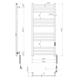 Рушникосушка Чікаго-І 117x53