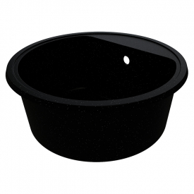 Кухонна мийка Malibu 52 врізна матова чорна