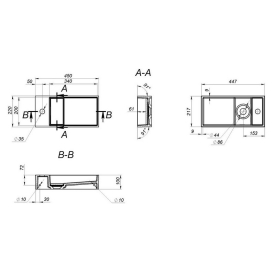 Раковина Toni 45