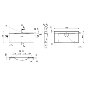 Раковина Fly 100