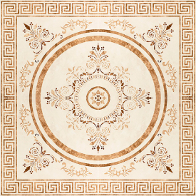 Кафель Bahrein Roseton Marron