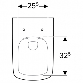 Чаша унитаза Selnova Square Rimfree