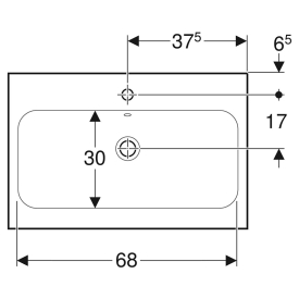 Раковина iCon Light 75