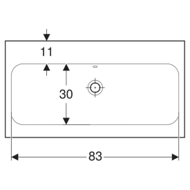 Раковина iCon Light 90