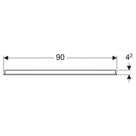 Дзеркало Option Basic 90