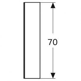 Шкафчик зеркальный Option 120