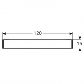 Шкафчик зеркальный Option 120