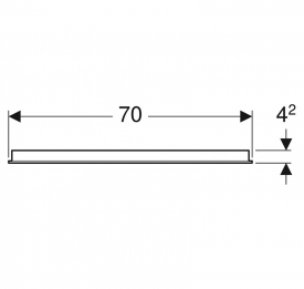 Дзеркало Option Basic 70