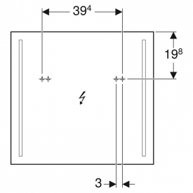 Дзеркало Option Basic 70