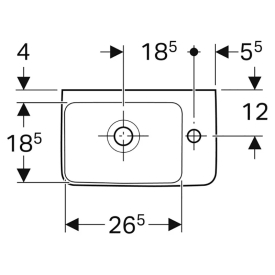 Раковина Selnova Compact 40