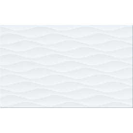 Кахель Rika White Wave Structure Gloss