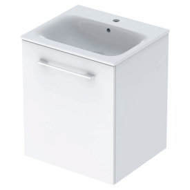 Тумба и раковина Selnova Square 55 Slim Rim