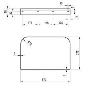 Консоль Yard 80