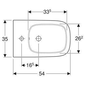 Біде Smyle Square