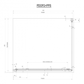 Душова стінка PPS-100