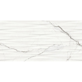 Кахель Ginevra White Structure Glossy Rect