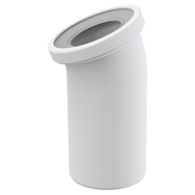 Отвод 22° для унитаза