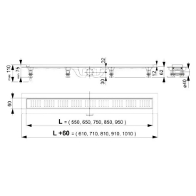 Душевой канал 75