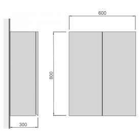 Шафка Блонді Ш 60