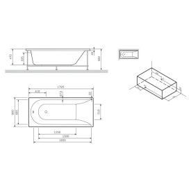 Ванна Spirit 180x80