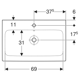 Раковина iCon 75
