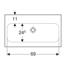 Раковина iCon Light 75