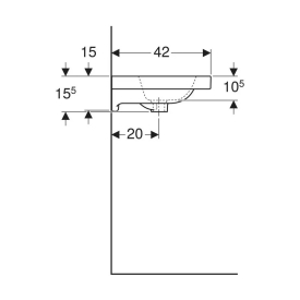 Раковина iCon Light 75
