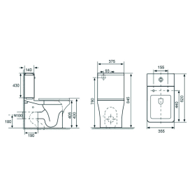 Унитаз Avalon Tornado BTW